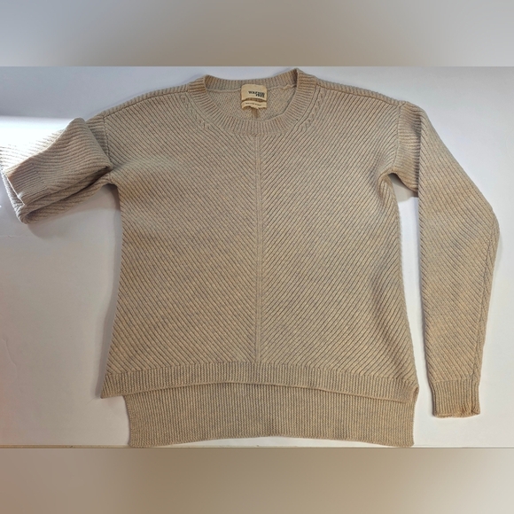 Wilfred Free Italian Made Cream Wool Sweater - Picture 11 of 11